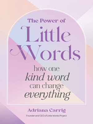 cover image of The Power of Little Words